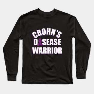 Crohn's Disease Warrior Survivor Long Sleeve T-Shirt